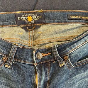 Luck Brand Charlie low-rise Skinny Jeans